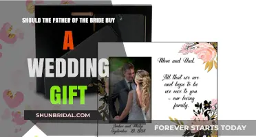Should the Father of the Bride Gift the Newlyweds?