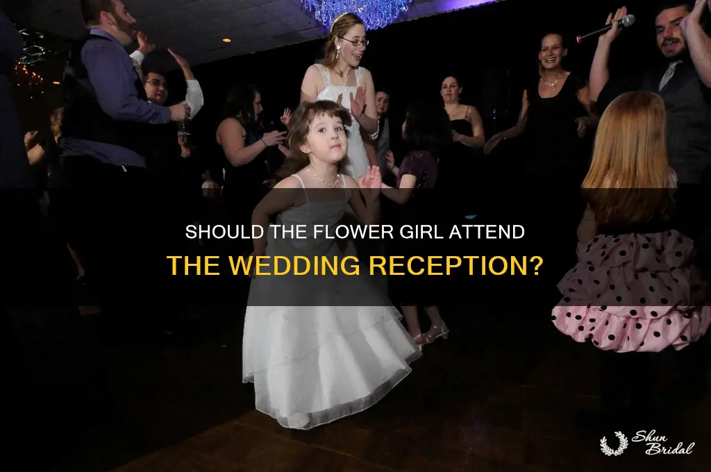should the flower girl be invited to the reception