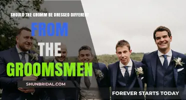 Groom vs. Groomsmen: Should Their Wedding Attire Differ?