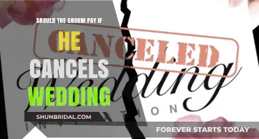 Who Pays When the Groom Cancels the Wedding? Financial Responsibilities Explained