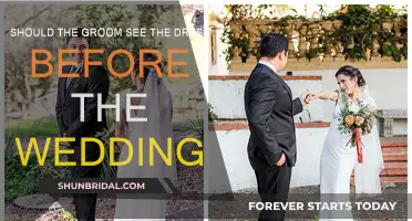 The Groomsmen's Dilemma: To See or Not to See?