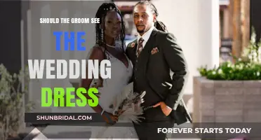 To See or Not to See: The Wedding Dress Dilemma for Grooms