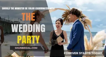 Minister's Attire: Should It Match the Wedding Party's Color Scheme?
