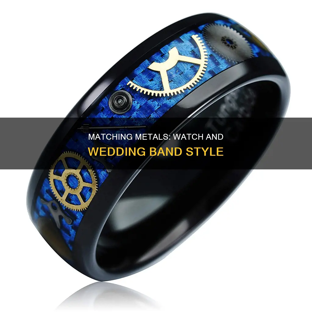 should the watch metal match your wedding band