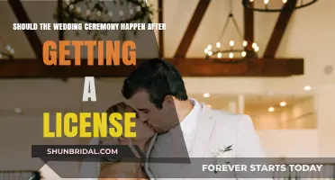 Wedding License First: Should Your Ceremony Wait for Legal Approval?