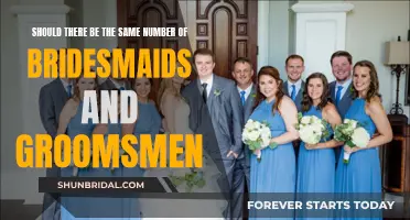 Bridesmaids and Groomsmen: Equal Numbers for Wedding Bliss?