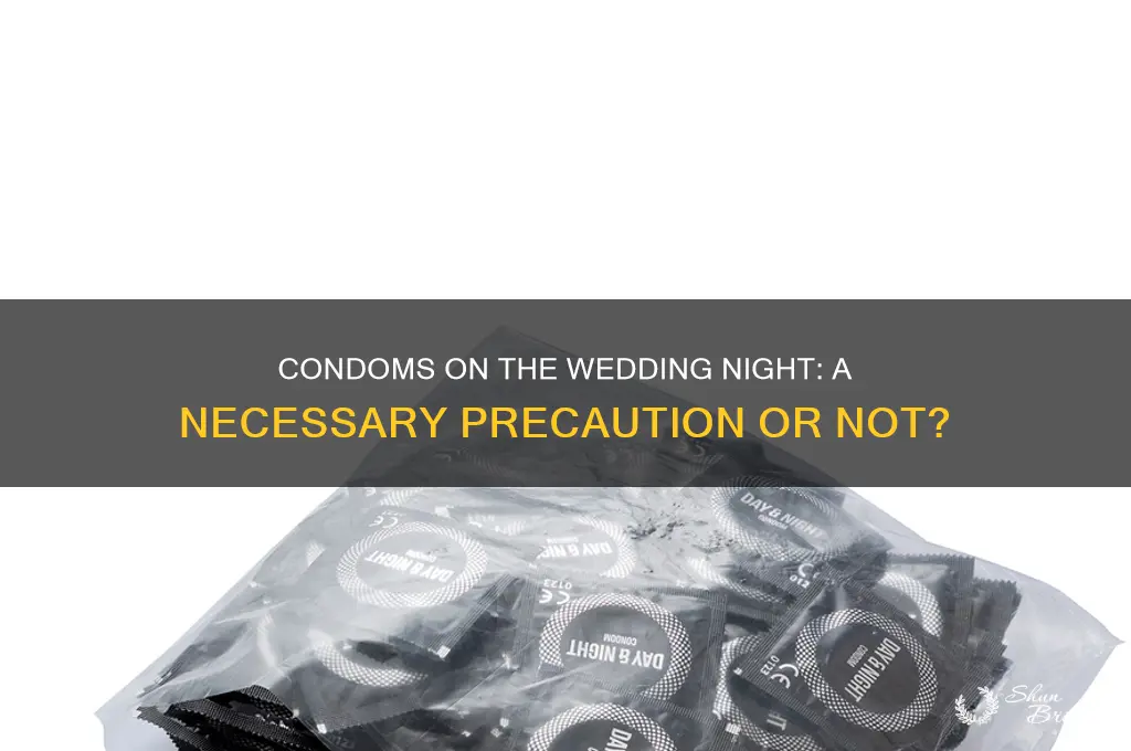 should we use condom on wedding night
