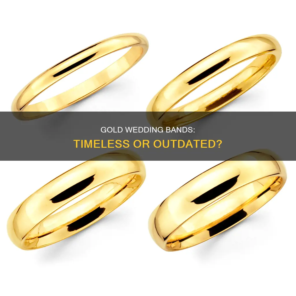 should wedding bands be gold