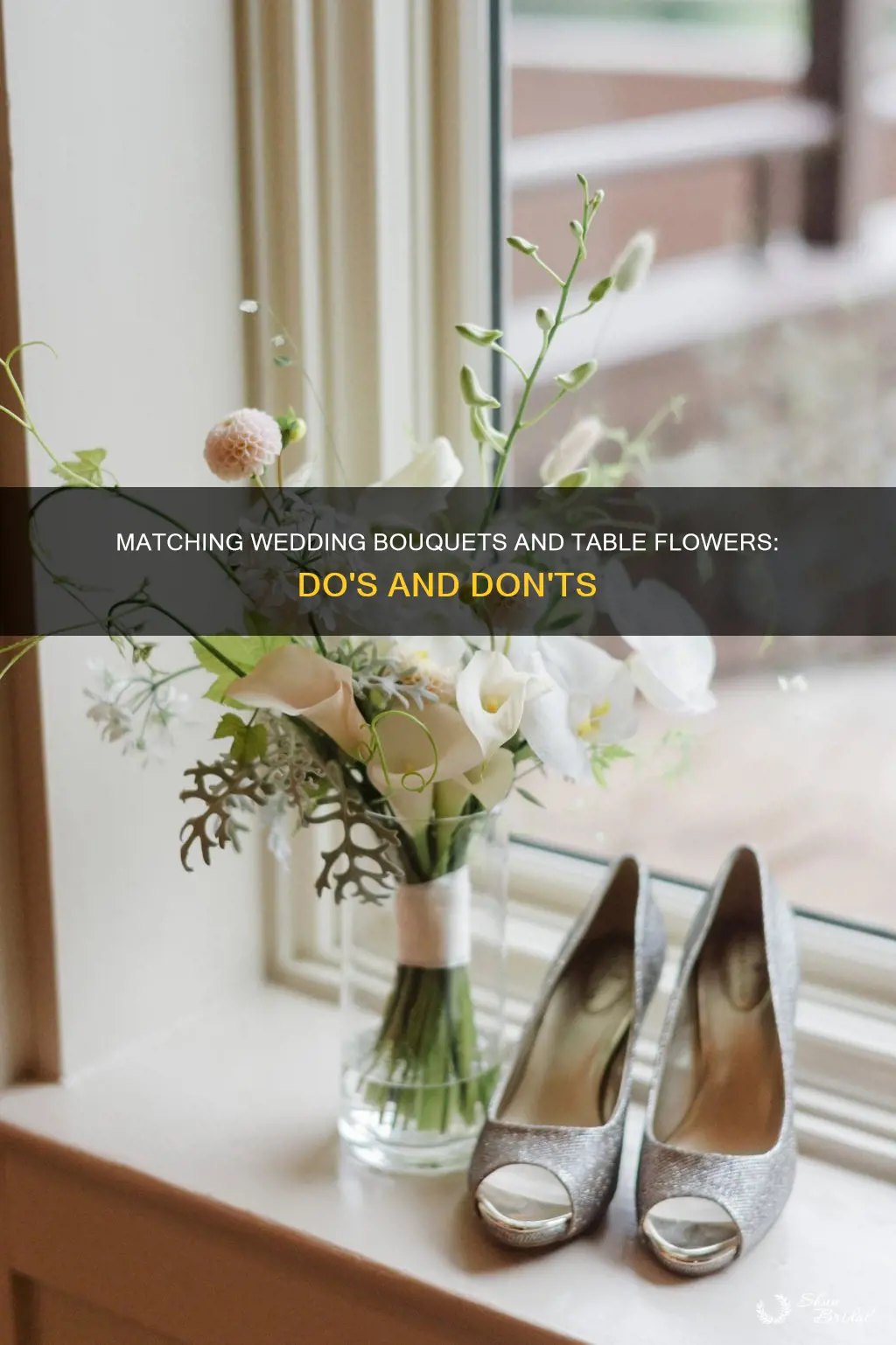 should wedding bouquets match table flowers