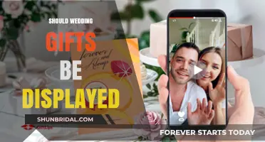 Should Wedding Gifts Be Displayed? Etiquette and Practical Tips