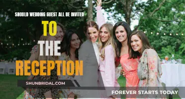 Wedding Reception Guest List: Who Should Be Invited?