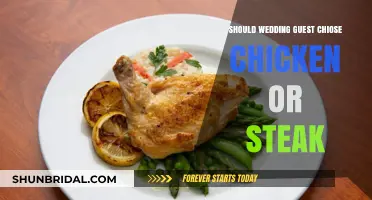 Chicken or Steak: Deciding the Perfect Wedding Guest Meal Choice