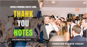 Should Wedding Guests Send Thank You Notes? Etiquette Explained