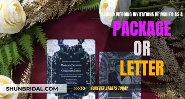 Wedding Invites: Package or Letter?