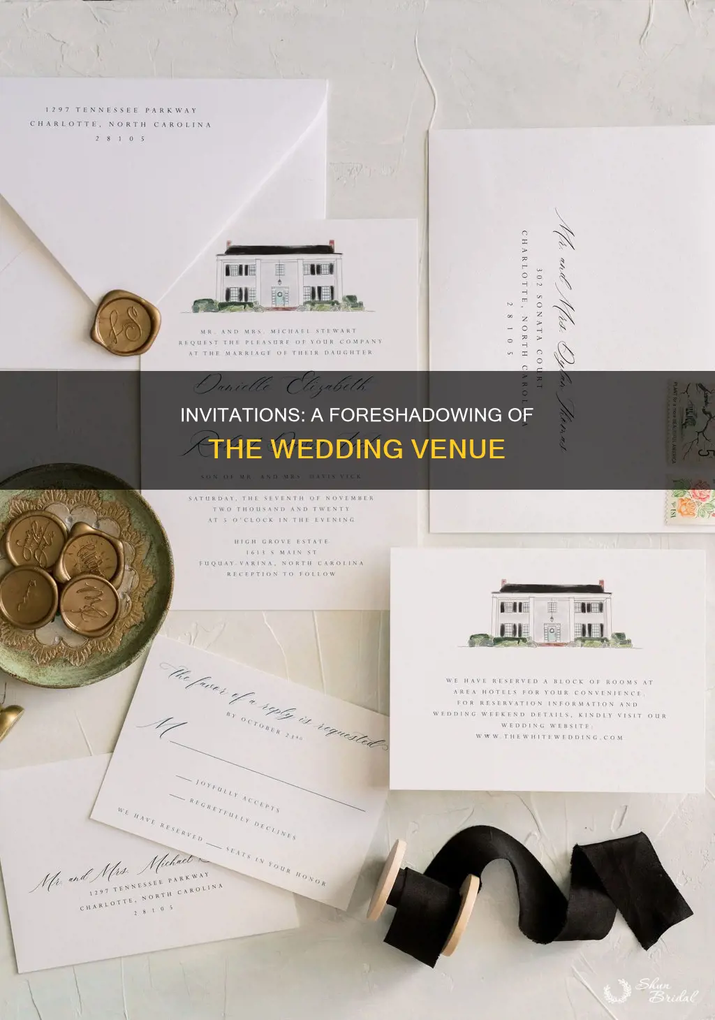 should wedding invitations reflect venue