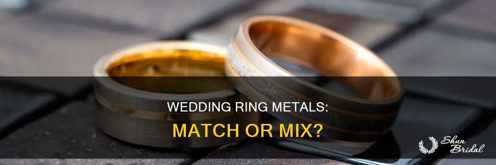 should wedding ring metals match