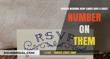 Should Wedding RSVP Cards Include Guest Numbers? Pros and Cons