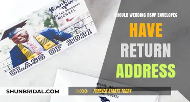 Return Address on Wedding RSVP Envelopes: Necessary?