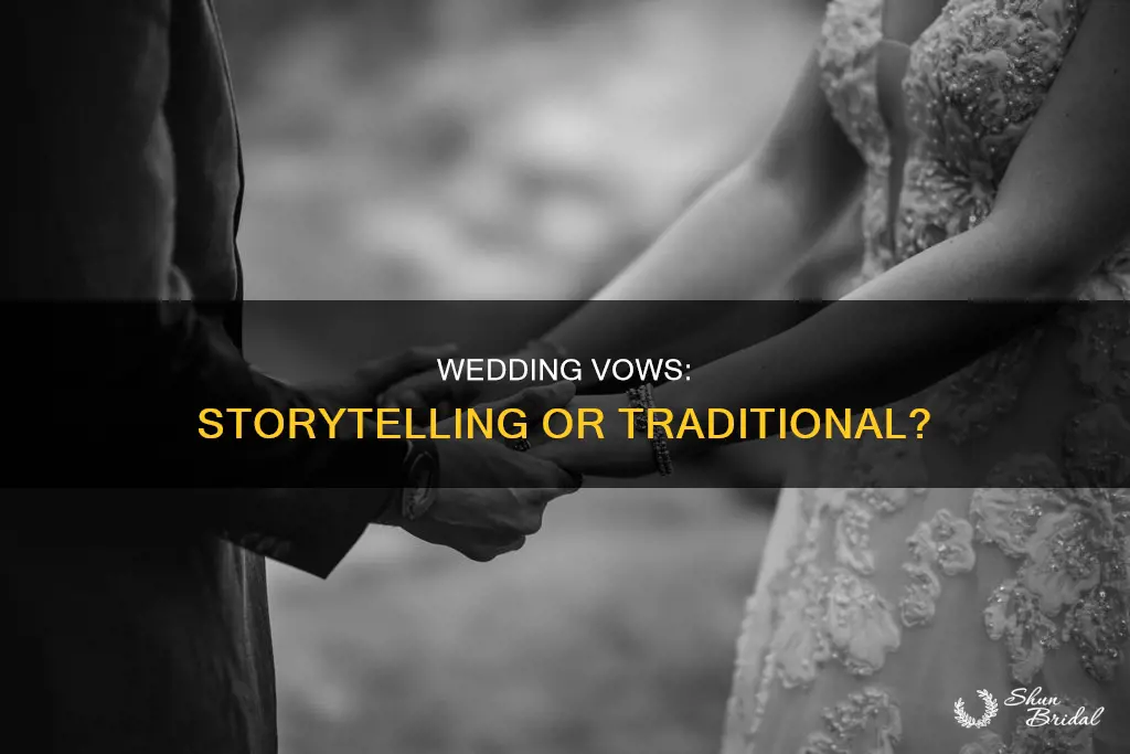 should wedding vows be a story