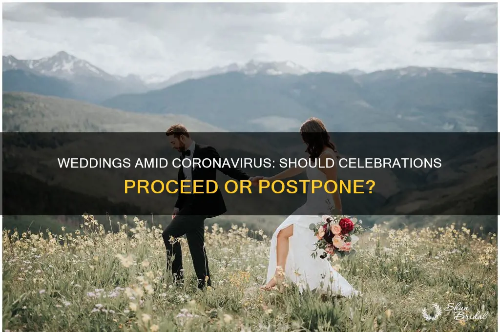 should weddings go ahead coronavirus
