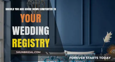 Goose Down Comforters: A Wedding Registry Must-Have?