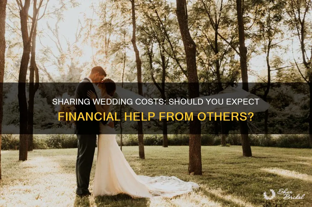 should you expect someone to help pay for a wedding