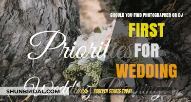 Finding the Perfect Wedding DJ and Photographer