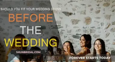 Final Wedding Dress Fitting: When and Why?