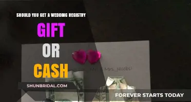 Wedding Registry Gifts vs. Cash: Which Option is Best for You?