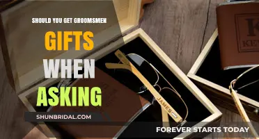 Groomsmen Gifts: Should You Give Them When Popping the Question?