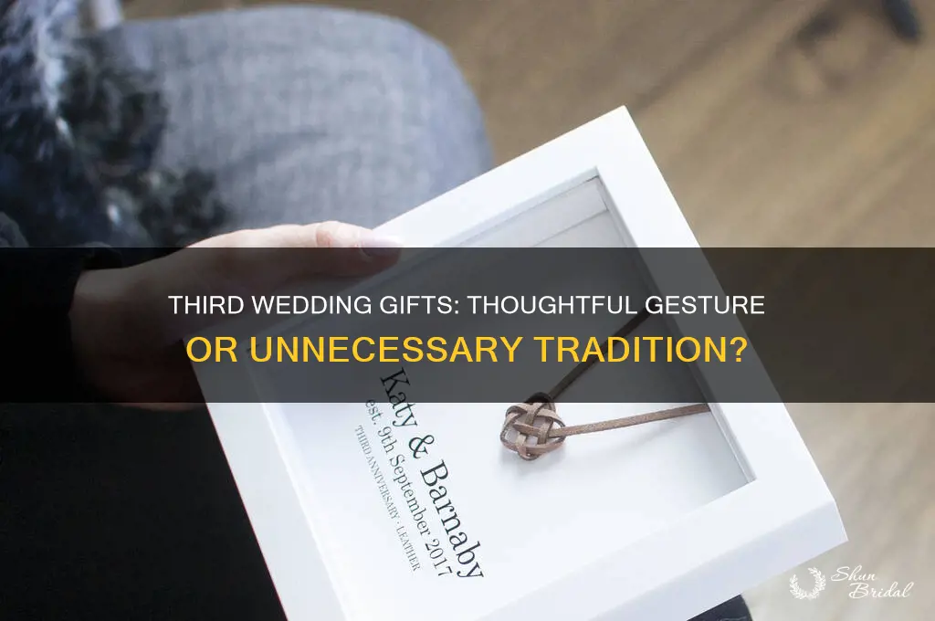should you give a gift for a third wedding