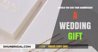 Should You Gift Your Hairdresser for Your Wedding? Etiquette Explained