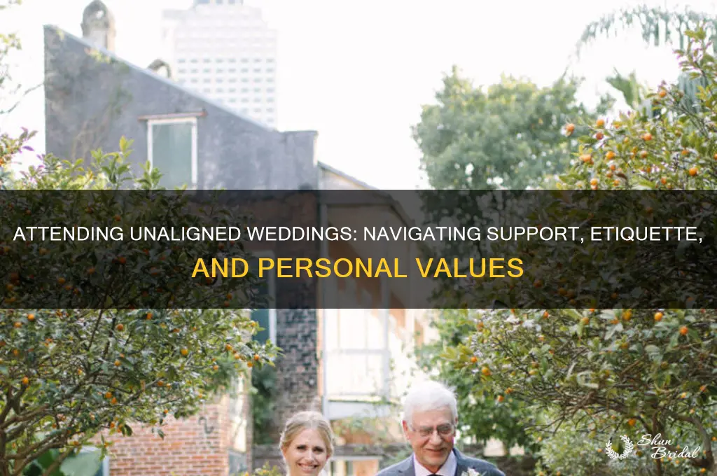should you go to a wedding you don t support