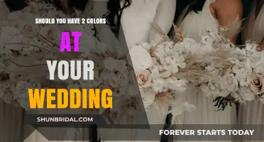 Two-Tone Wedding: Should You Mix Colors for Your Big Day?