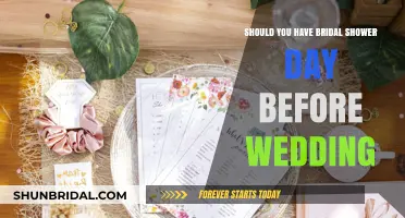 Bridal Shower the Day Before: Perfect Timing or Wedding Stress?