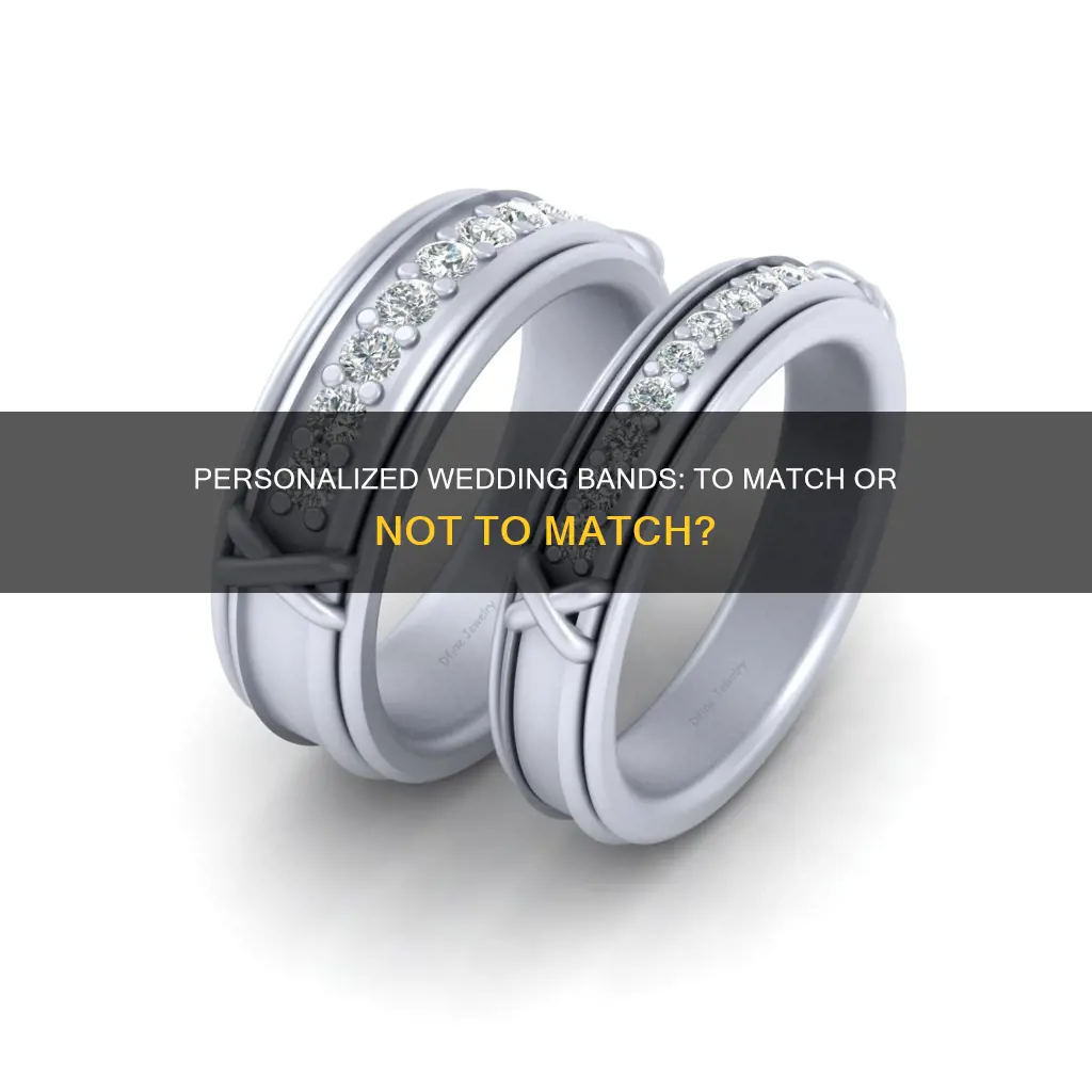 should you have matching wedding rings