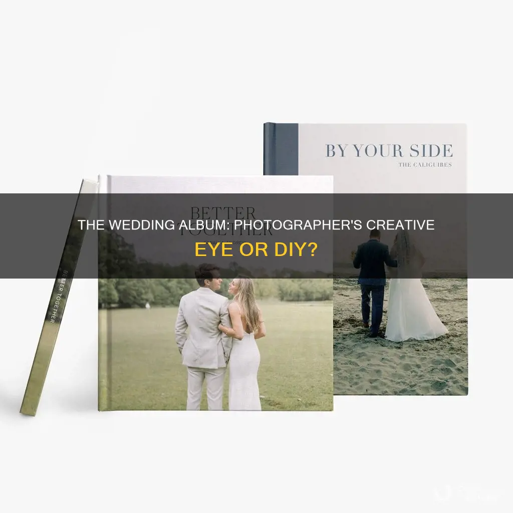 should you have photographer make your wedding album