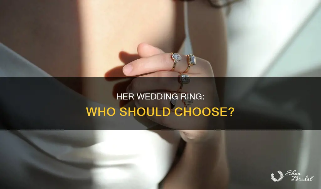 should you let her pick the wedding ring