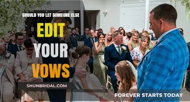 Editing Your Vows: When to Trust Someone Else with Your Words