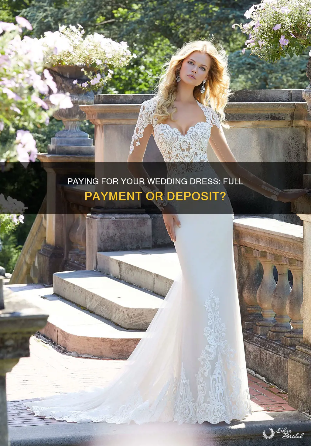 should you pay for wedding dress in full when ordering