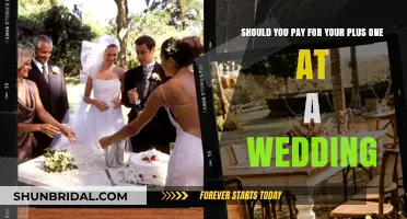 Should You Cover Your Plus One's Wedding Costs? A Guide