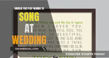 Choosing Songs with Lyrics for Your Wedding