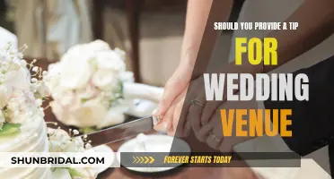 Tips for Wedding Venues: To Give or Not to Give?
