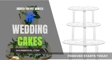 Dowel Usage in Wedding Cakes: A Structural Necessity?