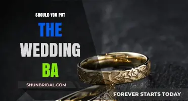 The Wedding Band: To Insure or Not?