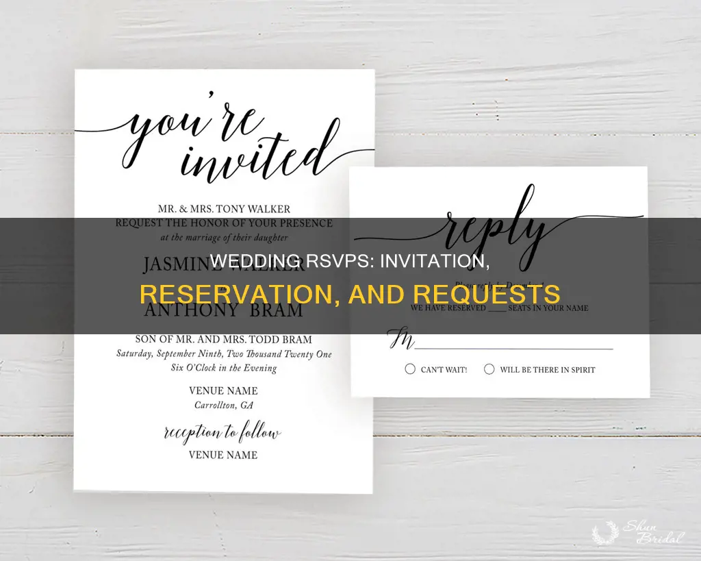 should you put wedding reservation request on invitation wedding rsvp