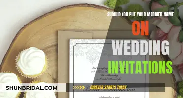 Etiquette Guide: Wedding Invites and Married Names