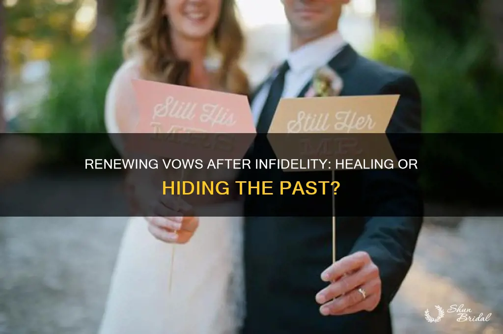 should you renew your vows after infidelity