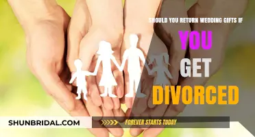 Divorce Dilemma: Should You Return Wedding Gifts After Splitting Up?