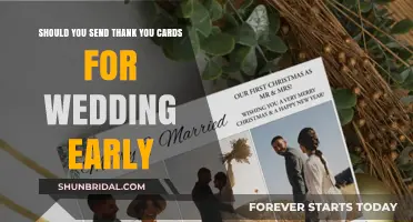 Early Wedding Thank You Cards: Thoughtful Gesture or Premature Courtesy?